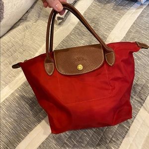 Mini longchamp le pilage tote.